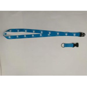 Personalized Printed Sublimation Woven Polyester Lanyard / Advertising Custom
