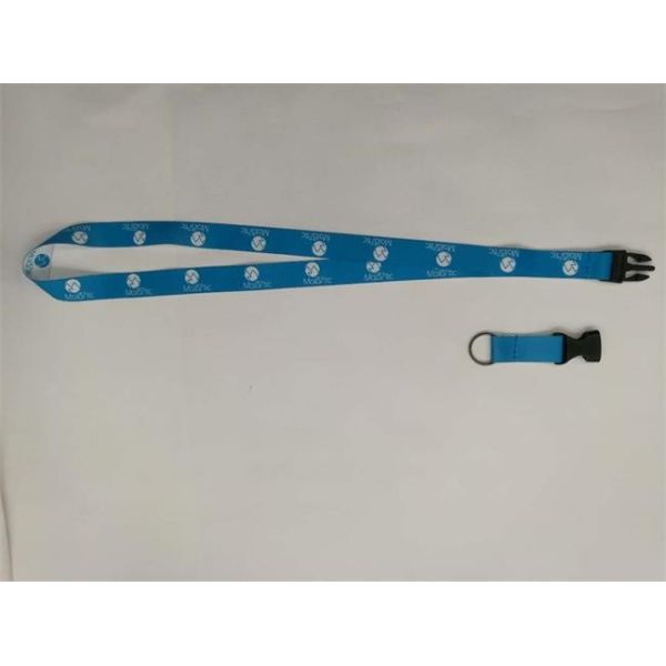 Personalized Printed Sublimation Woven Polyester Lanyard / Advertising Custom