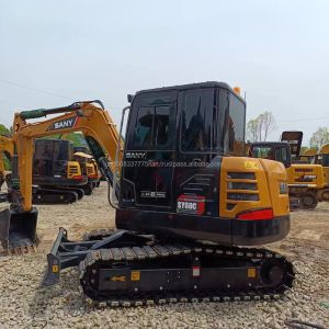 2016 SANY SY60C Used Mini Excavator with Good Performance and in Excellent