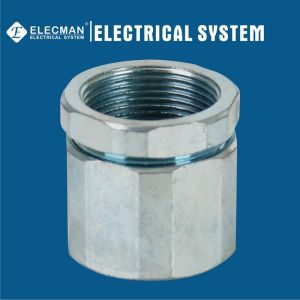 Cheap Steel IMC Rigid Conduit Thread Three Piece Coupling 1-1/4&quot; for sale