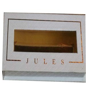 custom clamshell eyelash box Luxury clamshell packaging eyelash gift box