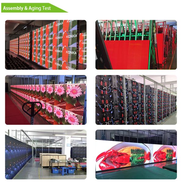 P10 Outdoor LED Display Screen 10mm Pixel Pitch 6500cd Brightness