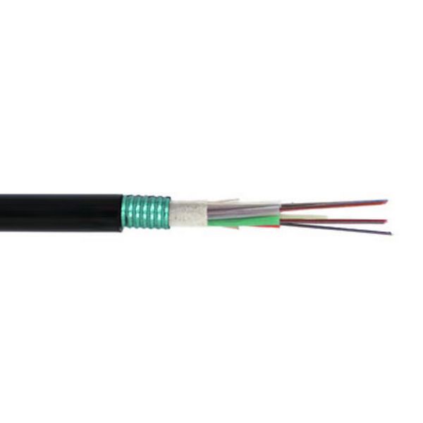 Quality GYFTS 2-144F Optical Outdoor Cable with Water Blocking Tape and Outer Sheath MDPE wholesale