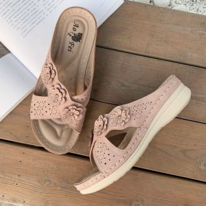 BS069 Amazon 2021 New Cross-Border Ladies Slippers Summer Flowers Vacation