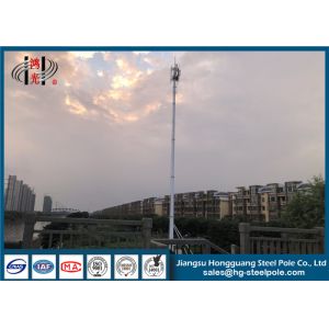 Mobile Communication Tower Antenna Poles Towers With 15-60 Meter Height