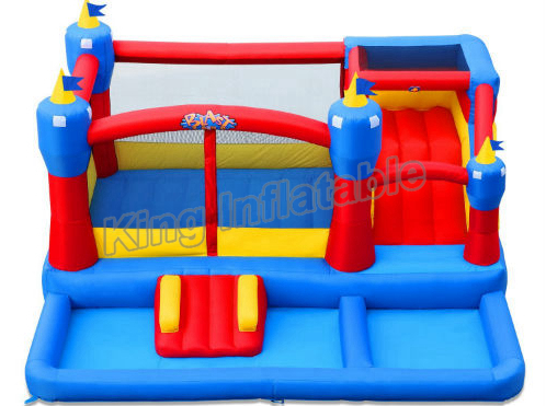 Custom Outdoor PVC Inflatable Water Slide Spray Pirate Theme Park For Kids