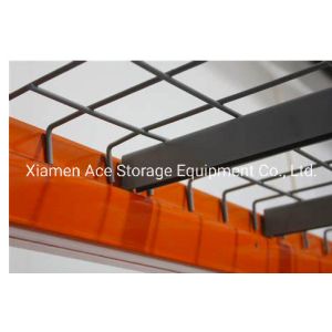 Warehouse Steel Wire Mesh Decking Galvanization Flare / U Channel Customized