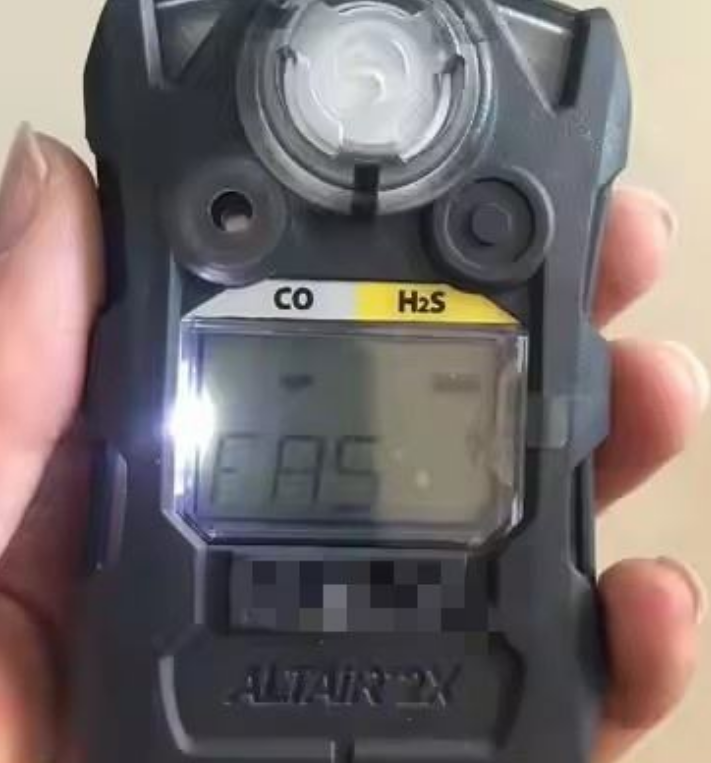 ATEX Certified Portable Gas Detector for H2S CO SO2 Cl2 NO2 with IP67 Protection