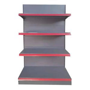 Factory Customized color size black retail shelving