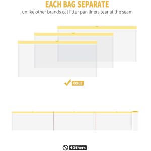 Jumbo Drawstring Scented LDPE Cat Litter Liner Bags