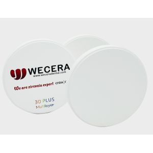 Cheap 11 Gradients 3D Multilayer Zirconia Excellent Chemical Stability 16 Vita Colors And 3 Bleach Colors for sale