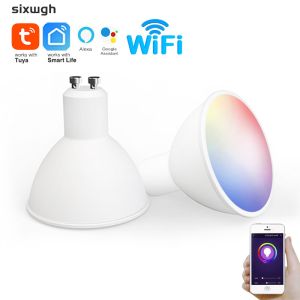 China 10W Adjustable Smart Wifi LED Bulb Aluminum PC Voice Control LED Lights on sale