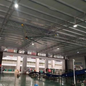 AC Powered and Affordable 7.3m 24FT Industrial Electric Ceiling Fan for Large