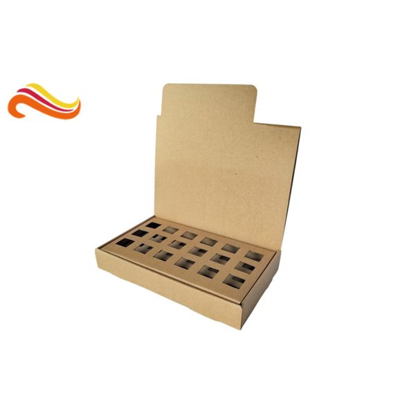 Quality F Flute Corrugated Packaging Box Silver Foil With E - Wall Paper Material wholesale