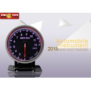 Automotive External Temperature Gauge EGT Temp Gauge 12v 60mm Diameter