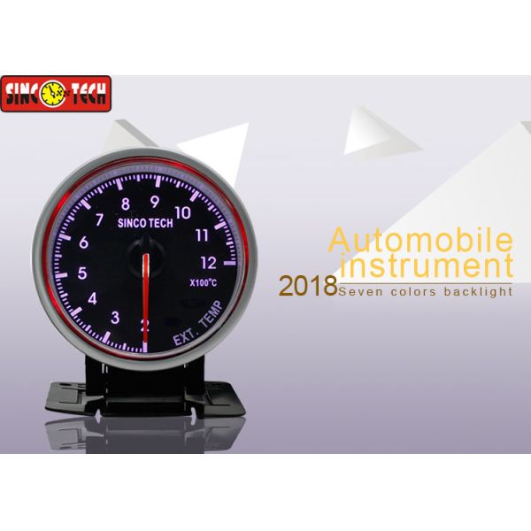 Quality Automotive External Temperature Gauge EGT Temp Gauge 12v 60mm Diameter wholesale