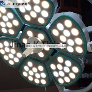 Hospital Petal Shaped Surgical Shadowless Operating Lamp Single Head LED