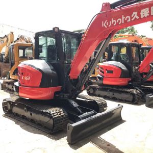 Japan Made Mini Excavator Kubota KX163 in Good Condition with 0.22 m3 Bucket