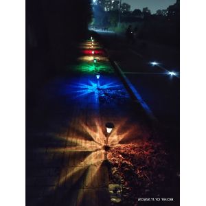 Colorful IP65 Waterproof Solar Powered Garden Lights Decoration For Outside