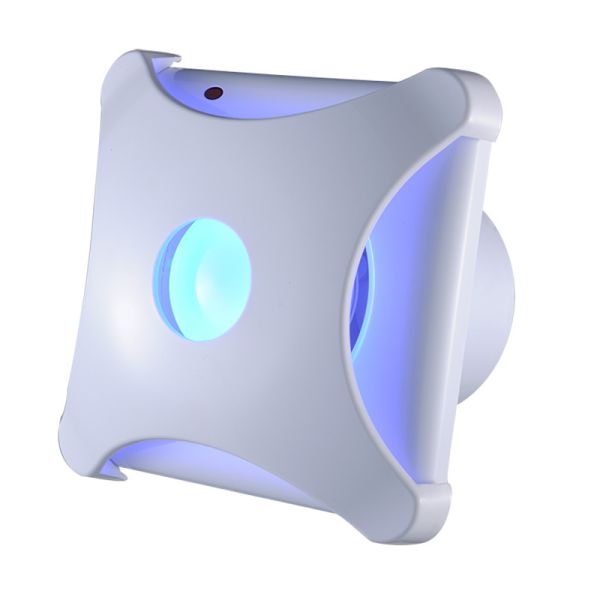 Quality Wall Mounted Home Ventilation with LED Light Plastic Silent Wall Fan AC Electric Current Type wholesale