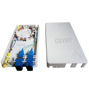 4F FTTH Fiber Access Terminal Box 4 SC 12FO Fiber Optic Wall Box