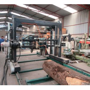2000mm Angle Cutting Table Saw Mill Timber Wood Cutting Machine With Rails
