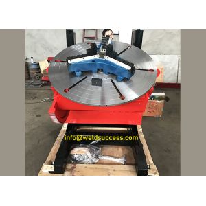 Height Adjust 3 Tons Rotary Welding Turntable With Chuck