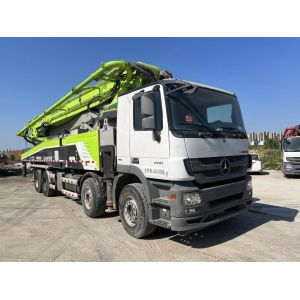 Used 44000kgs Zoomlion 56m Concrete Pump Truck for Engineering Construction
