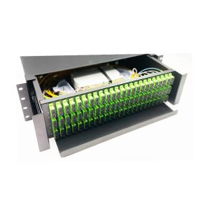 Data Center 19' 3U Rack Mount Fiber Patch Panel CRS Cold Rolled Steel