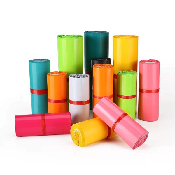 Moistureproof Personalized Shipping Bags Multicolor Recyclable