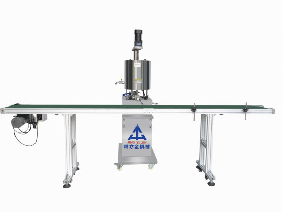 100W Automatic Lip Gloss Filling Machine Mascara Filling Machine With Conveyor