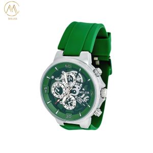Customizable Quartz Wrist Watch with Hook Buckle and Workable OEM LOGO
