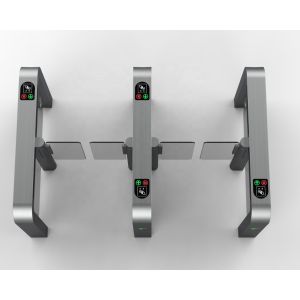 Cheap 24VDC RFID Speed Lane Gate Turnstile Gate Triple Anti Clamping for sale