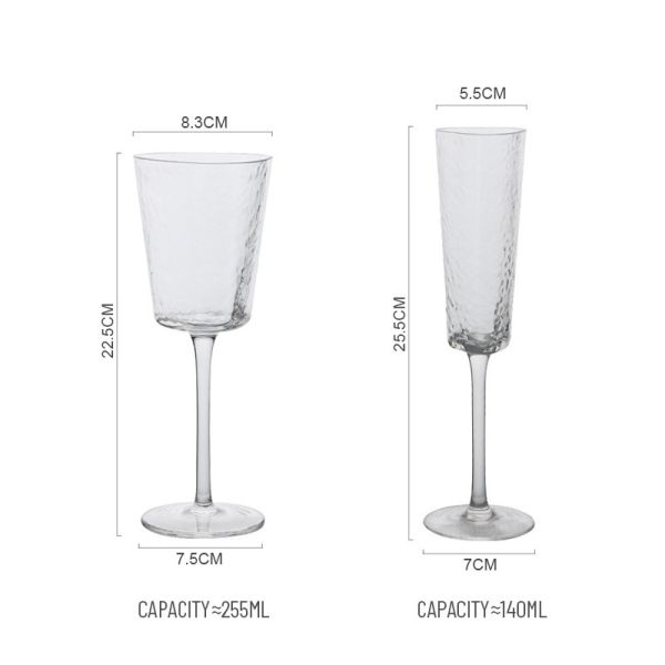 B2B Wholesale:Bulk Hotel Glassware: Custom 6-10oz Chip-Resist Crystal Flutes - Lead-Free, Durable