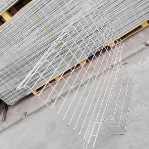 Steel Material Galvanized Surface Wire Mesh Trunking / Q235 Network Mesh Wire