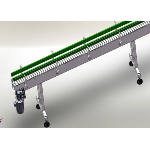 Zzgenerate Tabletop Chain Conveyor System Slat Chain Conveyor for Sale