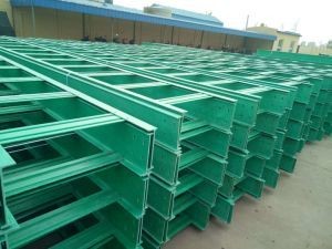 China Customizable Corrosion Resistant FRP Ladder Fiberglass Cable Tray for Industrial on sale
