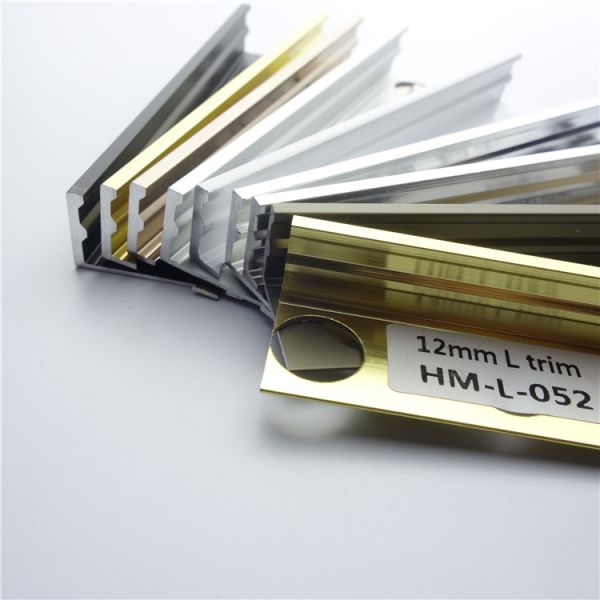 Metal Tile Trim and Tile Transition Pieces Floor Decor Aluminium Tile Trim