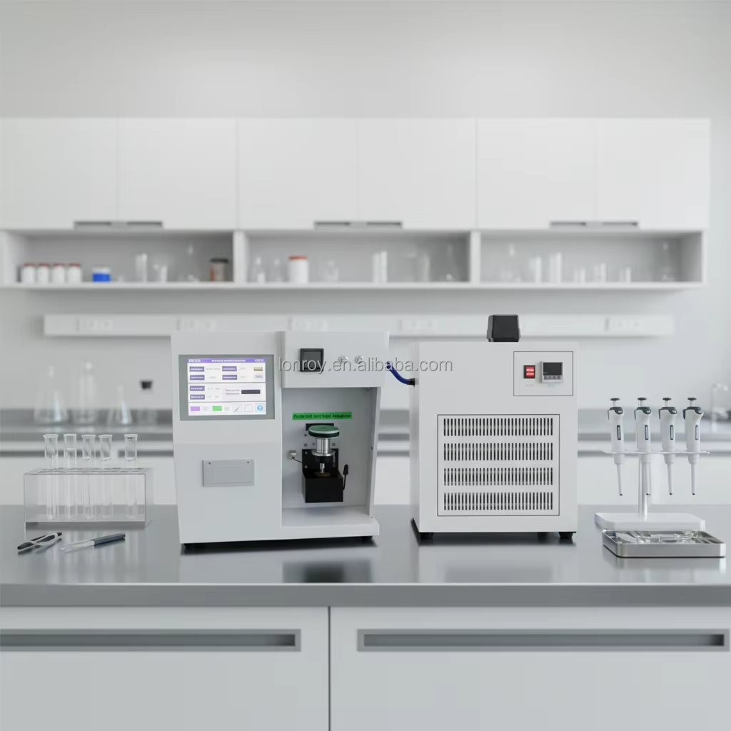 ASTM D5293 Apparent Viscosity Analyzer Engine Oil Apparent Viscosity Tester Color LCD Touch Screen Apparent Viscosity Meter