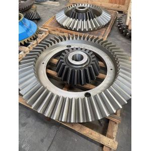 Antirust Helical Bevel Gear Spiral  With Required Surface Finish Customization