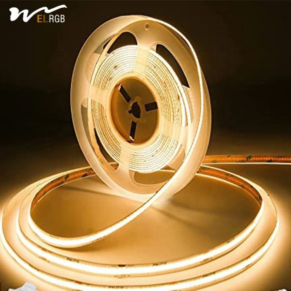 Quality Smart White COB Led Strip Light with App and Remote 227g IP20 3000K Bright Warm White wholesale