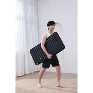 Adjustable Thermostat Far Infrared Heating Mat Jade Tourmaline Gemstone Thermal