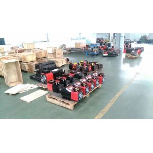 Flange Type 5.5kw Ac Cnc Router Spindle Motor And Driver With 35nm And 1024 Line