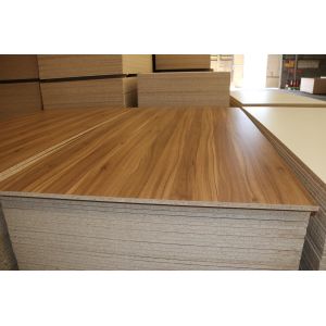 Cheap Base Wood Grain Melamine Particle Board / Industrial White Particle Board Sheets for sale