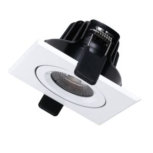 CE 8w Square Dimmable LED Downlight White Light 4000K