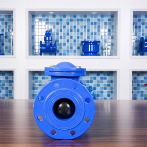 Cheap BS5163 Ductile Iron Check Valve DN100 Flapper PN16 Flanged End Ball Check Valve for sale