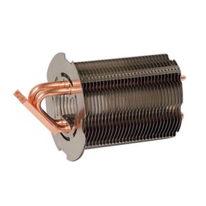 Anodized Copper Heat Pipe Heatsink Skived Fin Heat Dissipation