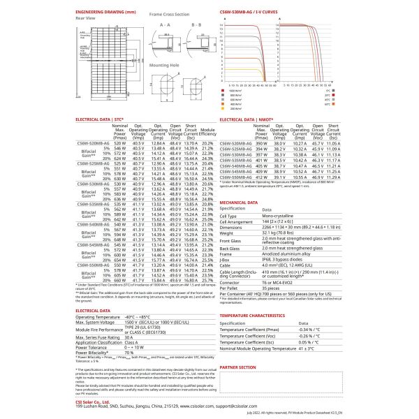 520W 525W Thin Film Pv Module 530W Flexible Pv Modules Self Cleaning Portable ETFE