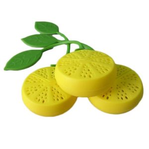 Unique silicone lemon tea infuser personalized soft food grade unique silicone
