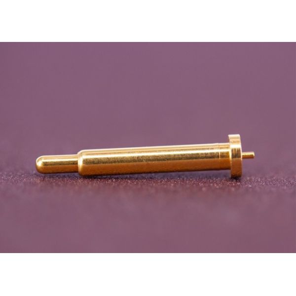 Quality PCB Flange Spring Loaded Test Probes , Large Pogo Pins Copper Material wholesale